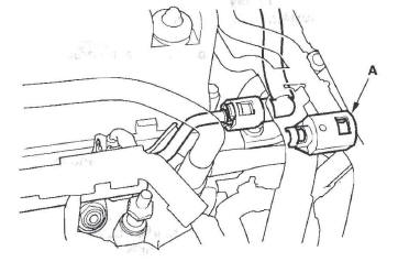 Honda CR-V. Fuel Pressure Relieving