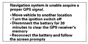 Honda CR-V. Navigation System