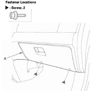 Honda CR-V. Dashboard