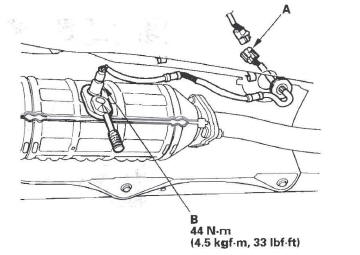 Honda CR-V. Secondary H02S Replacement