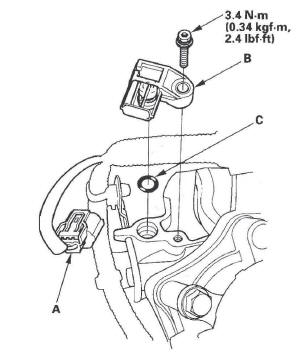 Honda CR-V. MAP Sensor Replacement