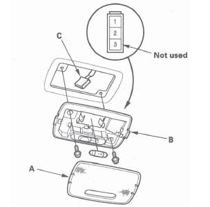 Honda CR-V. Interior Lights