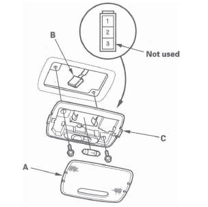 Honda CR-V. Interior Lights