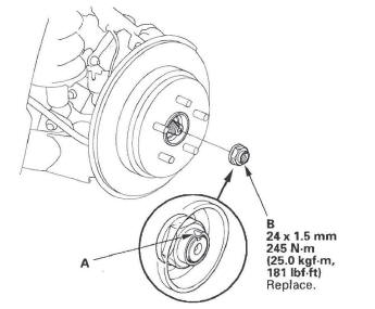 Honda CR-V. Rear Suspension