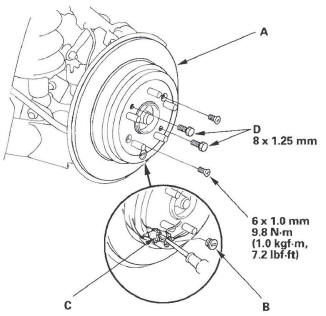 Honda CR-V. Rear Suspension