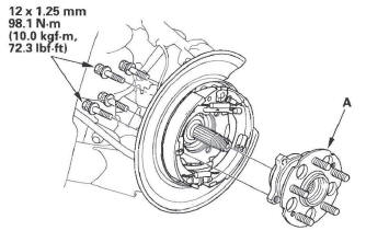 Honda CR-V. Rear Suspension