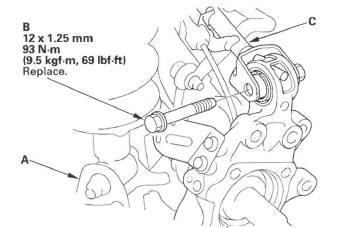 Honda CR-V. Rear Suspension