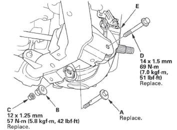 Honda CR-V. Rear Suspension