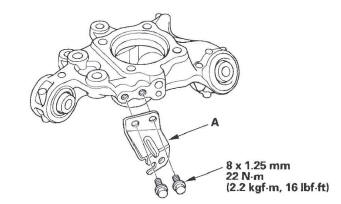 Honda CR-V. Rear Suspension