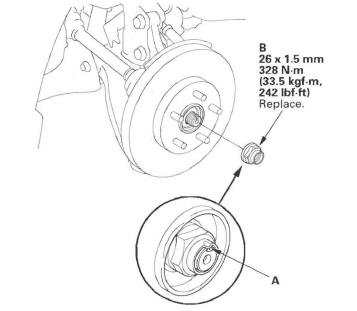 Honda CR-V. Front Suspension