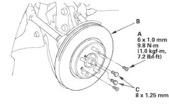 Honda CR-V. Front Suspension