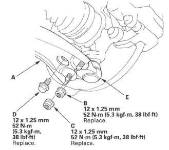 Honda CR-V. Front Suspension