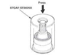 Honda CR-V. Front Suspension