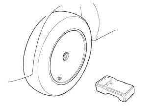 Honda CR-V. TPMS (Tire Pressure Monitoring System)