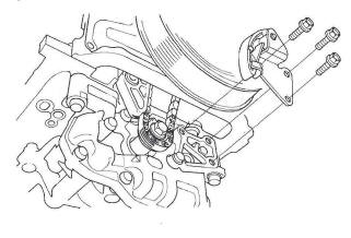 Honda CR-V. Engine Lubrication