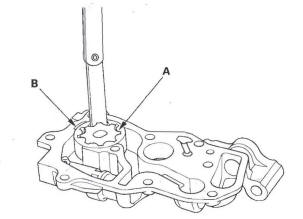 Honda CR-V. Engine Lubrication