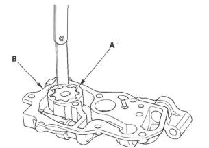 Honda CR-V. Engine Lubrication