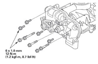 Honda CR-V. Engine Lubrication