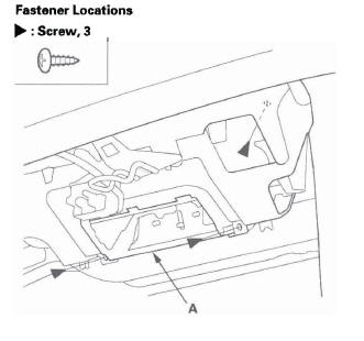 Honda CR-V. Dashboard