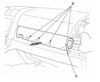 Honda CR-V. Dashboard