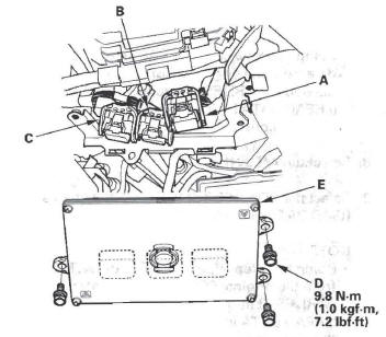 Honda CR-V. PCM Replacement