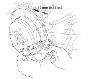 Honda CR-V. Conventional Brake Components