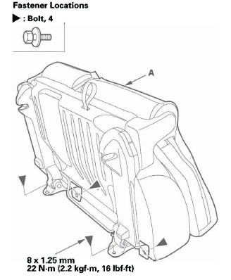 Honda CR-V. Seats