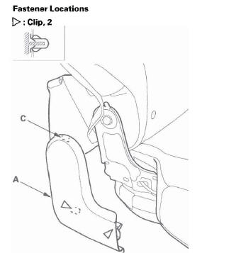 Honda CR-V. Seats