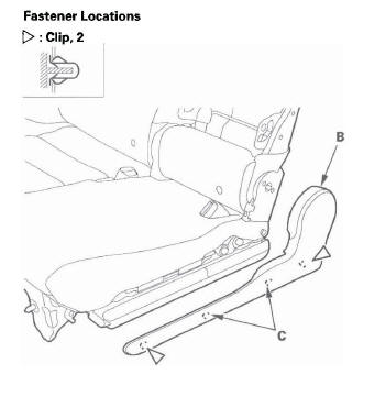 Honda CR-V. Seats