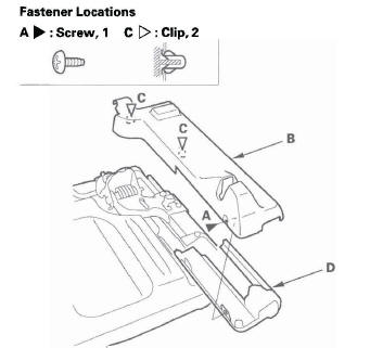 Honda CR-V. Seats