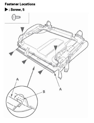 Honda CR-V. Seats