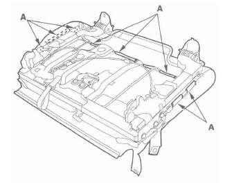 Honda CR-V. Seats