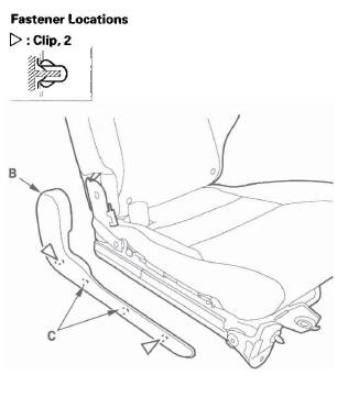 Honda CR-V. Seats