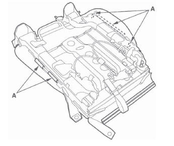 Honda CR-V. Seats