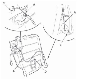 Honda CR-V. Seats