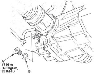 Honda CR-V. Rear Differential