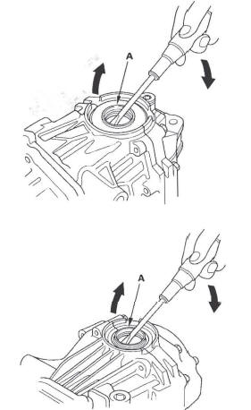 Honda CR-V. Rear Differential