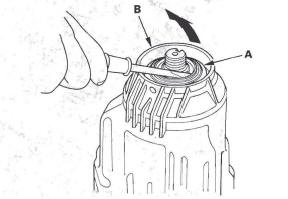 Honda CR-V. Rear Differential