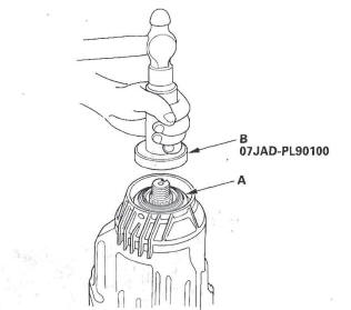 Honda CR-V. Rear Differential