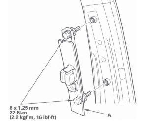 Honda CR-V. Seat Belts