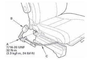 Honda CR-V. Seat Belts