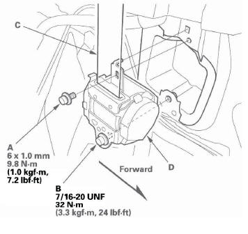 Honda CR-V. Seat Belts