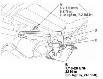 Honda CR-V. Seat Belts