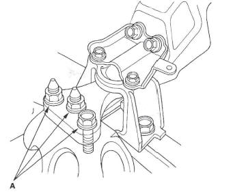 Honda CR-V. Side Engine Mount Bracket Replacement