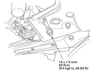 Honda CR-V. Side Engine Mount Bracket Replacement