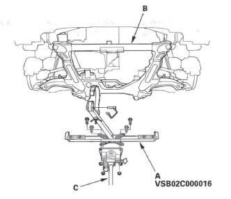 Honda CR-V. Front Suspension