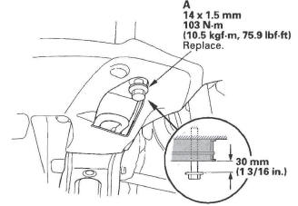 Honda CR-V. Front Suspension