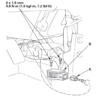 Honda CR-V. VSA (Vehicle Stability Assist) System Components