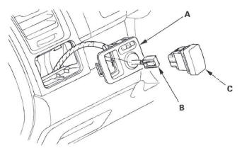 Honda CR-V. VSA (Vehicle Stability Assist) System Components