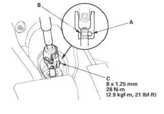 Honda CR-V. Steering